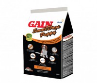 Gain SmallDogsDogs Puppy 15 kg  je kompletní výživa pro štěňata malých psích plemen do dospělé hmotnosti 20 kg  Výběrové krmivo